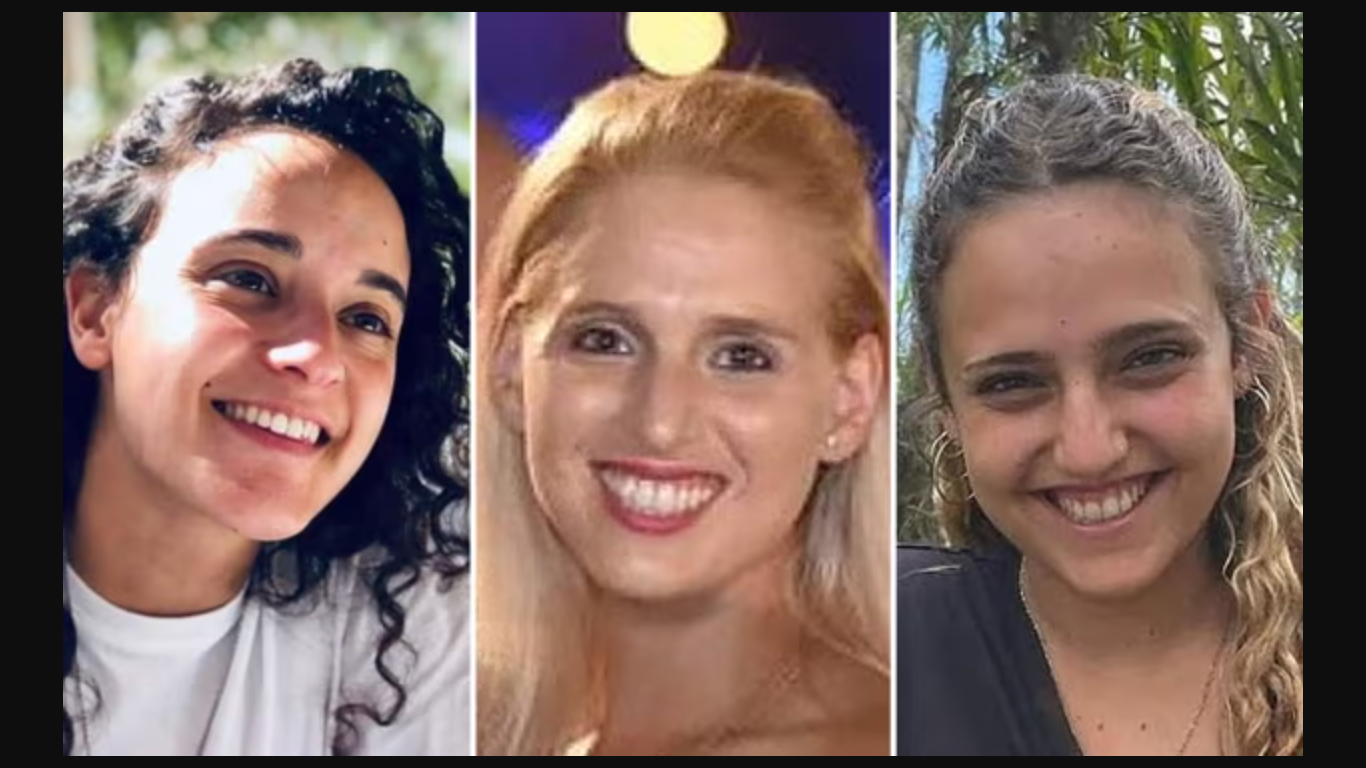 The three female hostages Hamas says it will release first under the ceasefire deal