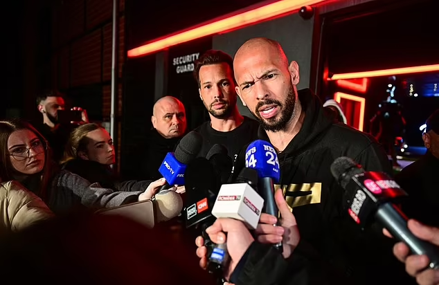 Man with Gun Arrested Outside Andrew Tate’s Home